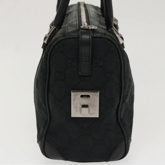 GUCCI GG Canvas Hand Bag Black color made in Italy 🇮🇹🔥🔥🔥 - Picture 4 of 13